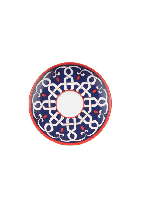 Hermia Juego de Tazas de Té de Porcelana Multicolor (12 Piezas)
